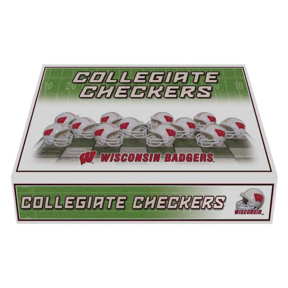 Wisconsin Badgers vs. Minnesota Golden Gophers Checkers Set